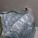 Westinghouse Electric Snuggle Throw Blankets with Foot Pocket, Wearable Heated Blanket with Sleeves, 6 Heating Levels & 2 to 10 Hours Heating Time Settings, 50 * 70"+18", Light Blue