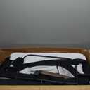 Baby Bassinet Bedside Crib, 3-in-1 Baby Bassinet Bedside Sleeper with Mattress and Soft, Breathable Sheet, Full-Mesh Sides, 6-Height Adjustable, Stable and Secure Crib for Newborns (Wood Grain Legs + Black Bed)