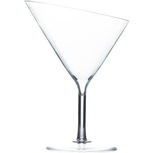 Clear Martini Cups - Plastic, Case Of 72, 1 Packs X 72 - For Shots, Samples & Entertaining, Small