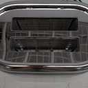 Mueller Retro Toaster 2 Slice with 7 Browning Levels and 3 Functions: Reheat, Defrost & Cancel, Stainless Steel Features, Removable Crumb Tray, Under Base Cord Storage, Black