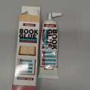 Book Glue, Dries Clear & Flexible Book Binding Glue Adhesive, Used for Bookbinding and Book Repair, Book Nook, Framing, Collages, Paper Art and Crafts - 60ml