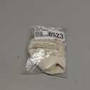 Lofe Organic Cotton Pillow Case - One Pack 17''6'' Cylindrical Pillow Cover - 300 TC Thread Count - Soft and Breathable - Off White