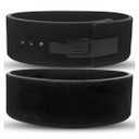 RAD Lever Weight Lifting Gym Belt for Men & Women Size 63 TO107 CM,Thick 10MM & Width 4 Inch Lever Powerlifting Belts for Women Dead Lift Workout Belt Leather Weight Lifting Lever Gym Squat Belt (Small, Black)