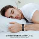 Mikikit Mens Wrist Wristwatch Bracelet Men Silicone Simple Sport Digital Watch Adjustable Smartwatch Mens Watches for Strap LED Black Electronic Digital Alarm Clock