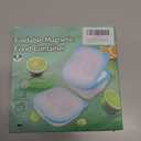 Magnetic Silicone Food Storage Containers, Collapsible Bowls for CampingCollapsible Food ContainersBPA Free,Microwave & Dishwasher Safe,Panda Design for Kitchen,Snacks,Space Saving Design