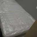 Maxdot 2 Pcs 4 x 2 ft Composite Decking Boards Polypropylene Deck Panels Dock Decking Boards Self Assembly for Back Yard, Patio Flooring, Pool, All Weather Use, White