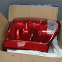 Tail Light Compatible With 2011-2020 Dodge Grand Caravan Left Driver Side LED Taillight Rear Lamp Brake Signal Assembly with Bulb # 5182535AF CH2800199