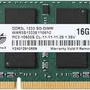 zimaboard 16GB DDR3L 1333 MT/s (PC3L-10600S) 204-Pin SODIMM Memory