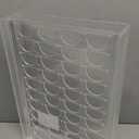 Coffee Capsule Holders, Plastic Coffee Capsule Storage Tray (32x25cm) Compatible for 25 Pods Capacity