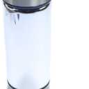 16.9oz/480ml Vacuum Insulated Glass Bottle, Drinking Cupglass lined thermos Borosilicate glass body,Glass liner inside(Blue Lid)