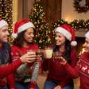 12oz Christmas Disposable Plastic Cups-Christmas Balls Ornaments Drinking Cups for Holiday Party Supplies Cold Drinks, Coffee, Beer, Drinks, Ice Cream. (100)