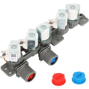 2025 UPGRADED AJU73213301 AJU75152601 5221EA1008F Washer Water Inlet Valve fits for Kenmore LG Washers WT7200CW, WT4801CW, WT1201CW, WT5680HVA, WT1101CW, WT7200CV, WT7600HKA, WT7500CW 