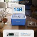 Ice Machine for Knee After Surgery, 9QT Cold Therapy Machine with Smart Temp Control & Programmable Timer, Portable Knee Ice Machine for Recovery & Cryotherapy Pain Relief