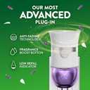 Air Wick Plug in Scented Oil Starter Kit, 2 Warmers + 6 Refills, Lavender & Chamomile, Eco Friendly, Essential Oils, Air Freshener