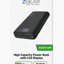 ZGEAR High Capacity Power Bank With LCD Display 