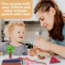 Yihurlm 600 Pcs Wax Craft Sticks, 13 Colors, Bendable, Sticky, Reusable, Storage Box, Art Supplies, DIY Project