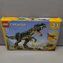 LEGO Creator 3 in 1 T Rex Toy - Dinosaur Toy Building Set for Kids, Boys & Girls, Ages 9+ - 3 Building Options, T-Rex to Triceratops to Pterodactyl - Gift Idea for Birthdays - 31151