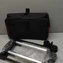 50-Can Large Rolling Cooler, Leakproof Insulated Cooler with Wheels and Handle Collapsible for Outdoor (Red)