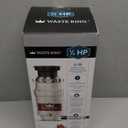 Waste King Garbage Disposal for Kitchen Sink with Power Cord, Compact Food Waste Disposer, L-111 (1/3 HP - Continuous Feed)