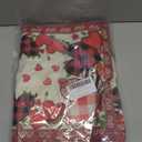 XCHI Buffalo Plaid Love Hearts Roses Flowers Valentine's Day Table Runner Table Decoration for Party Home Kitchen Dining Holiday Decor 13x120 Inch