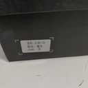 Furry Winter Boots for Women, Block Heels Snow Boot Platform Flurry Fuzzy Winter Booties Buckle Slip-On Comfort Outdoor Walking Shoes (5, Chestnut)