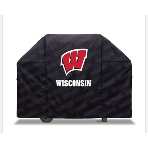 Wisconsin Badgers Heavy Duty Grill Cover