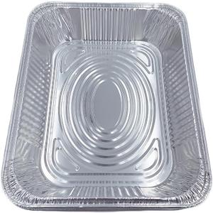 12-PCS the Luminum Pans Half Size,9X13 Large Capacity Bakeware,Extra Heavy Duty Disposable Foil Pans, for Buffet & Food Prepping.