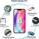EXW iPhone 13 Screen Replacement 6.1" Full HD LCD Display Digitizer, Quality Touch Screen with Repair Tools, Waterproof Seal & Protector Compatible with A2633 A2482 A2631 A2634 A2635