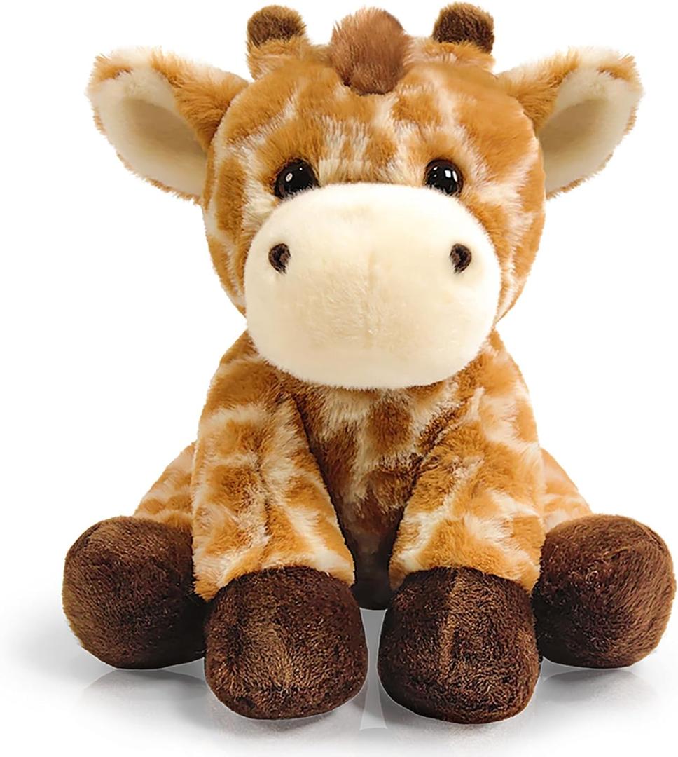Giraffe Stuffed Animal Toys, 8.5 Inch Soft and Cuddly Giraffe Plush Animals Toy, Cute and Realistic Animals Gifts for Boys and Girls Toy for Toddlers 1-3