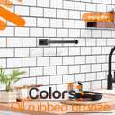 Paper Towel Holder Self-Adhesive Bar Under Cabinet for Kitchen Towel Oil Rubbed Bronze SUS304 Stainless Steel Wall Mounted Rack, AN3002ORB (1 Pack)