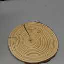 Giegxin 15 Pcs Unfinished Wood Slices for Centerpieces Baby Shower Wedding Party Centerpieces Woodland DIY Circles Crafts Wedding Table Decor Ornament(7-8 Inch)