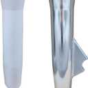 Brocraft Aluminum Rod Holder Flared with Blade / Aluminium Flared Weld-On Rod Holder with Blade