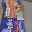 Ziploc Gallon Food Storage Slider Bags, Durable, 68 Count