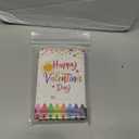 24 Set Colorful Crayons Bulk with Cards Bags Multicolor Wax Crayons for Classroom Party Favors Exchange Treats Prizes Gifts Supplies