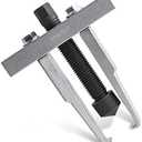 Amerbm Two Jaw Bearing Puller Remover 30mm - 90mm Adjustable Puller Tool for Special Design for Narrow Spaces Removal Small Bearing or Gears