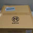 LEDIARY 20" Modern Ceiling Fans with Lights and Remote, Dimmable Low Profile Ceiling Fan, Flush Mount Ceiling Fan, Stepless Color Temperature Change and 6 Speeds - White