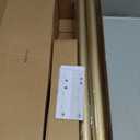 2 Pack Heavy Duty Curtain Rods for Windows 28 to 48 Inch, 1 Inch Gold Curtain Rods Set of 2 Pack for Outdoor, Farmhouse, Bedroom, Adjustable Easy Install Drapery Rod (A2,Gold,30"-60"-2Pack)