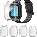 Valband Packs Screen Protector Compatible with Gabb Watch 2/1 Ultra Slim Soft Full Cover Case for Gabb Kids Watch,(NOT Compatible with Gabb Watch 3e/3), Set of 3