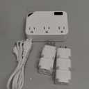 250W Conversion Plug, International Travel Converter with 2 USB and 2 USB-C Ports, lowering 220V to 110V for 100V-240V Areas and Different Countries Plugs Using US Electrical Devices