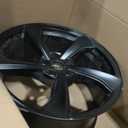 New Single 19 Inch 19x9.5 Inch 19" Aluminum Alloy Wheel Rims Fit for Tesla Model Y 2020 2021 2022 2023 2024 2025 2026, Direct Fit OEM Replacement Rim, 94271, Machined black