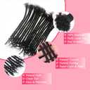 100% Real Human Hair 0.4cm Width 8 Inch Loc extensions Human Hair with Ends 30 Strands per pack Full Handmade Dreadlock Extensions Can be dyed and bleached for Men Women Kids