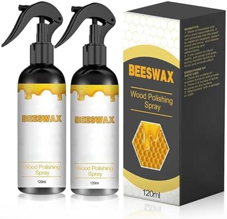 Natural Beeswax Care Spray & Restorer, Beeswax Spray Furniture Polish for Care Wooden Furniture