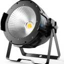 BETOPPER Stage Spotlights, 100W LED DMX Lights, Warm & Cold White Spot Lights COB Stage Lighting, Strobe Lighting for Church, Parties, Wedding, Theatre, Live Events, Stage etc.(1 Pack)