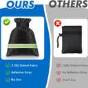 Outdoor Faucet Covers for Winter, 10.2" H x 6.88" W Outdoor Water Faucet Cover Socks for Winter Freeze Protection Waterproof Reusable Hose Bibs Insulated Spigot Cover, 6 Pack