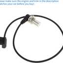 1 Pc Crankshaft Position Sensor for BMW E30 325i 2.5 1983-1989 Sturdy Metal Plastic Black Engine Crank CKP Sensor