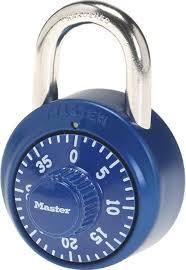 Master Lock 1530DCM School or Gym Locker Lock Combination Padlock, Back to School Essential, Pack of 1