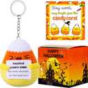 Christmas Stocking Stuffers Adopt Crochet Candy Corn Knitting Doll Gift with Gift Box Positive Card for Women