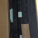 Foldable Shopping Cart, 200 lbs Capacity Grocery Carts on Wheels with Collapsible Crate Heavy Duty Collapsible Cart with Foot Brake for Groceries, Office, Warehouse and Supermarket (1 Storage Crate)