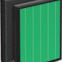 400/400S Filter Replacement Compatible with Coway AIRMEGA Max2 400 400S 400(G) 400S(G) Air Purifier, Max2 HEPA Green and Activated Carbon Filter Set, AP-2015-FP, 1 Set