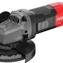 CRAFTSMAN Small Angle Grinder Tool 4-1/2 inch, 6 Amp, 12,000 RPM, Corded (CMEG100)